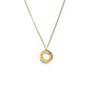 ZY-105 Hollow Circle Moissanite Necklace