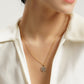 ZY-047 Sparkling Snow Necklace