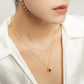 ZY-074 3D Heart shape necklace