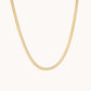 ZY-002 Herring Bone Necklace and bracelet (set)