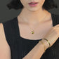 ZY-074 3D Heart shape necklace